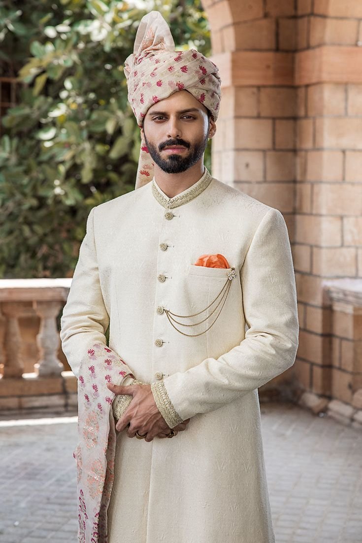 Men Sherwani Groom Dress for Wedding Wear - Varmade Fashion